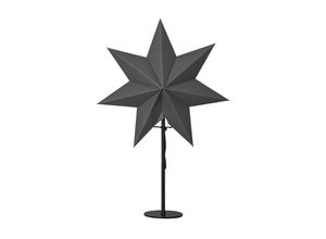 7391482056948 - Tischleuchte Mixa in Grau und Schwarz E14 - grey - Star Trading