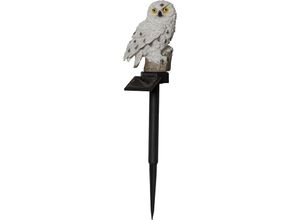 7391482057259 - LED-Solarleuchte Owl mit Erdspieß