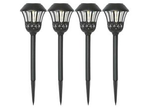 7391482063151 - Star Trading - LED-Solar-Wegelicht Lace 4er Set schwarz