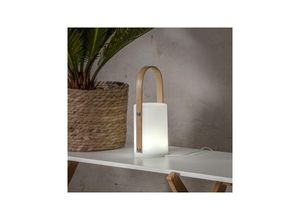 7391482063182 - Star Trading Deutschland Gmbh - Outdoor-LED-Laterne Lisa mit Bambusgriff ca 26x12 cm mit Farbwechsel-Funktion Akku inkl usb Ladekabel