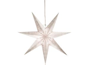 7391482236739 - Star Trading - Star Antique Papierstern Papier Weiß ø 60 cm