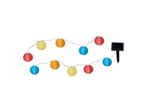 7391482477149 - Best Season 477-14 LED-Solarlichterkette Ball Multi 10-teilig 27 m Farbe cool weiß