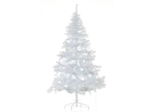 7391482608123 - Star Trading Künstlicher Weihnachtsbaum Ottawa von Star Trading Tannenbaum mit LED Lichterkette und Ständer in Weiß für innen und außen weiß Höhe 21 m IP44