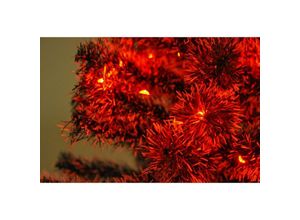 7391482725455 - Buri - 20er led Lichterkette Rot Weihnachtsbeleuchtung Partylicht Lichtschlauch Deko