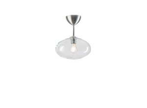 7391534040321 - Bullo - 1 Light Flush Globe Deckenleuchte Aluminium E27