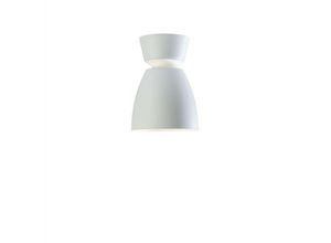 7391534043445 - Anemon - 1 Light Flush Deckenleuchte Matt White E27 - Belid