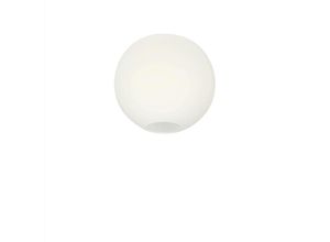 7391534267544 - Glob - 1 Light Flush Globe Deckenleuchte Opal E27 - Belid