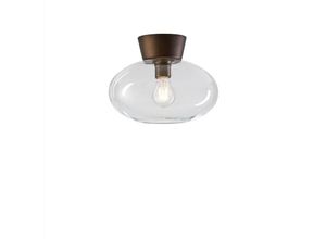 7391534277871 - - Bullo - 1 Light Flush Globe Deckenlichtoxid E27