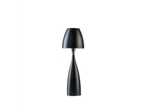 7391534278236 - Anemon - 1 leichte große Tischlampe Mattschwarz G9 - Belid