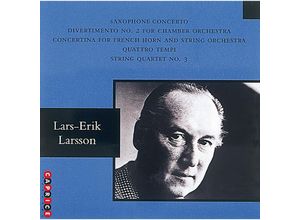 7391782214925 - Concerto For Alto Saxophone And String - Christer Johnsson Lanzky-Otto (CD)