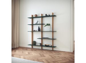 7394084101863 - Bridge Regal Holzwerkstoff 162x190 cm Forest green Oak