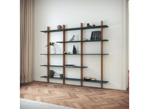 7394084101894 - Bridge Regal Holzwerkstoff 224x190 cm Forest green Oak