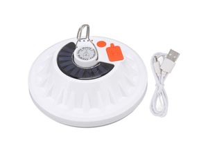 7394356144758 - Prenfle - Jeffergarden Solar-Notlicht IP65 wasserdicht 60 LEDs wiederaufladbar USB-Campingleuchte für Camping im Freien