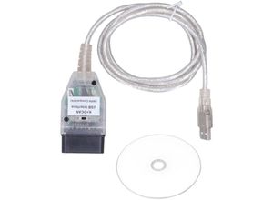 7403279468442 - Eosnow - Autodiagnosewerkzeugkabel k+dcan OBD2 USB-Kabelschnittstelle mit Schalterersatz für Serie 1 E81 E82 E83 E87 E88 20042011