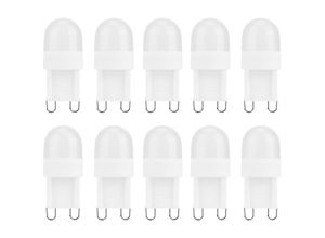 7403279479899 - Eosnow 10Pcs LED Ampoule à Intensité Variable G9 150Lm 15W 2LED Lumière Chaude Protection des Yeux Ampoules Led 30 Watts Équivalent Halogène pour