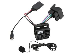 7403279553797 - Eosnow - 12Pin Bluetooth 50 Aux Audio Kabel Adapter Mikrofon Freisprecheinrichtung Ersatz für Peugeot 207 307 407 308