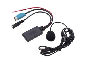 7403279558044 - Eosnow Bluetooth-AUX-IN-Kabeladapter Stereo Full Speed ​​mit abnehmbarem Mikrofonersatz für Alpine ab 2009