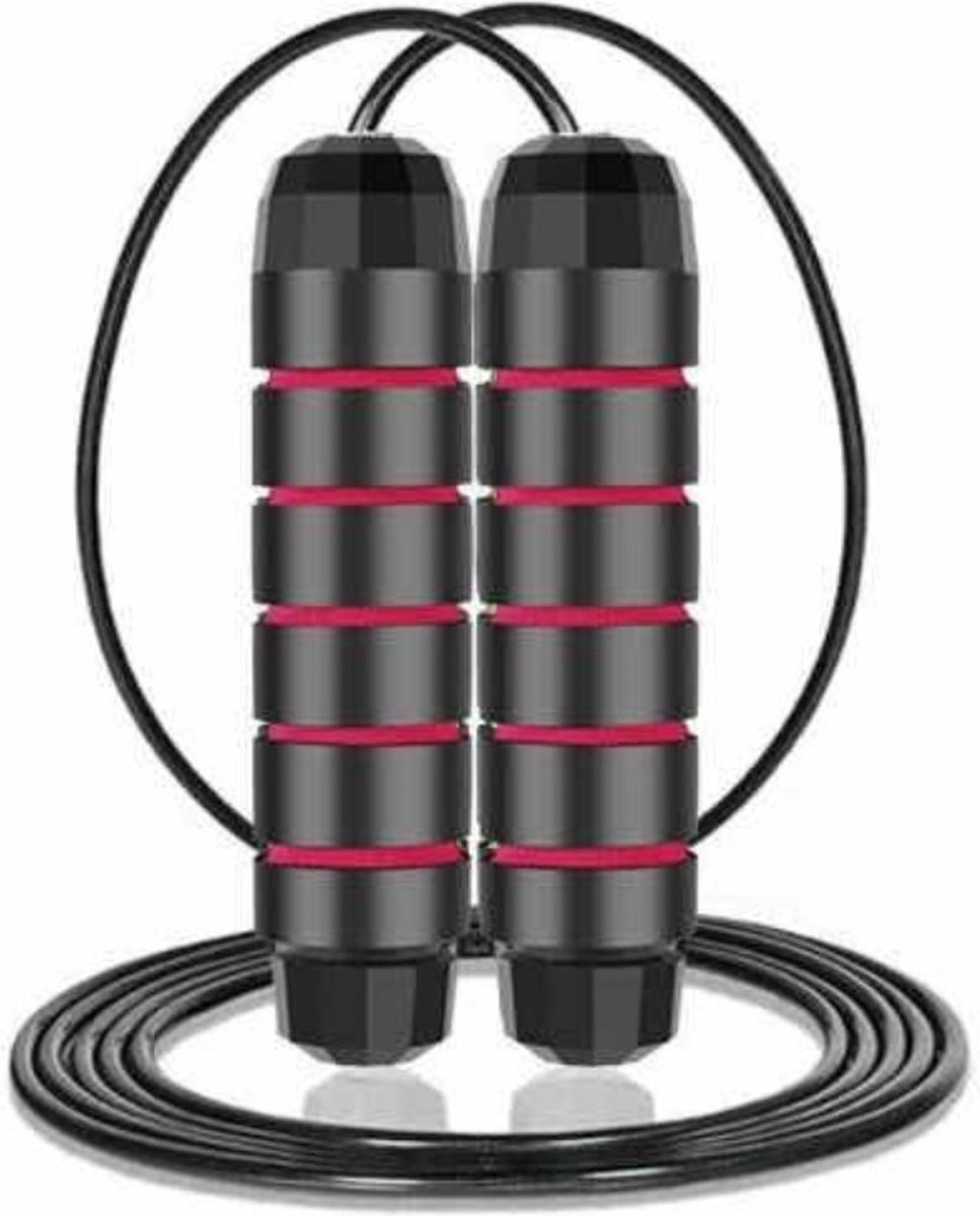 7421038117257 - Professionelles Springseil mit Zusatzgewicht - Sport - Verstellbar - Beschwert - Rot - Erwachsene und Kinder - Springseil - Speedrope Konditionierung & Krafttraining - Heimübungen & Outdoor Fitness Artikel