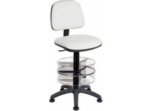 7425320169108 - Netfurniture - Zayn Classic Blaster pu White Office Stuhl - Weiss