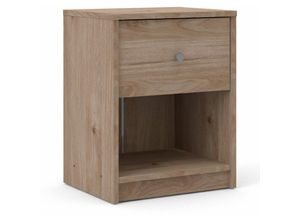 7425320890828 - Netfurniture - Heu Nacht 1 Schublade in Jackson Hickory Eiche - Braun