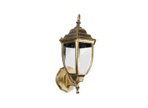 7426845401018 - Trade Shop Traesio - antike gartenlaterne wandleuchte lampe outdoor retro wall ES09 bronze