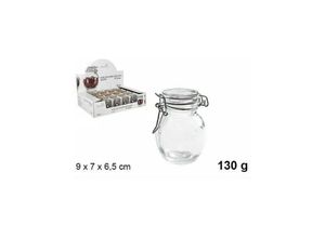 7426845413165 - Trade Shop Traesio - set 24 stück einmachgläser mit gewürzdeckel glas 130 gr