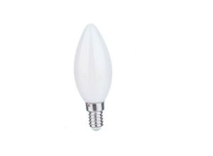 7426845423874 - LED GLÜHBIRNE FADEN MATT 4 W E14 KALTES WARMES NATURLICHT KERZE C35B Kühles Weiß - Kühles Weiß