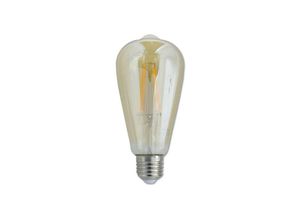 7426845498452 - Trade Shop Traesio - led glühbirne 8W ST64 E27 warmes licht 2600K 880LMN bernsteinglas T64-OC