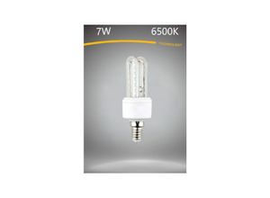 7426845498803 - Trade Shop Traesio - led glühbirne E14 7 w warmweiss 3000K kalt 6500K natürlich 4000K 2U-02T Kühles Weiß - Kühles Weiß