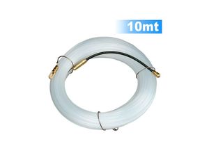 7426845909217 - Trade Shop Traesio - elektriker-kabelsonde 10MT kabelabzieher elektrokabel 3MM weiss