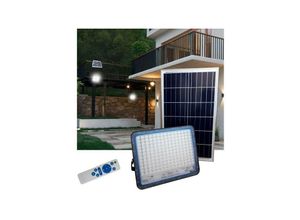 7426845922254 - Trade Shop Traesio - led-scheinwerfer mit 300W twilight-solarmodul + fernbedienung FB-58300