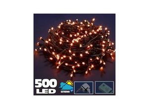 7426845922605 - Trade Shop Traesio - lichterkette 500 glühwürmchen led lichter warmweiss controller 8 funktionen outdoor