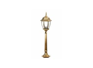 7426845941309 - Trade Shop Traesio - bronze gartenlampe 870MM glaslaterne E27 aussenleuchte aluminium ES39
