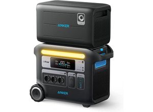 7427088641025 - - Kit tragbare Station 4096Wh 767 +1 Erweiterungsbatterie 2048WhAufladen von 0 auf 80% in 60 Minuten (HyperFlash Technology) 5 Jahre Garantie