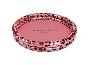 7432233944937 - Swim Essentials - Swimming Pool 100 cm Leopard Rose gold