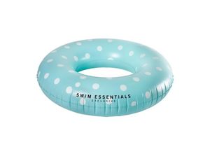 7432234133163 - Swimmring Blau mit weißen Punkten 90cm