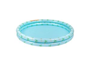 7432234183151 - Swim Essentials - Swimming Pool 100 cm Palmtrees