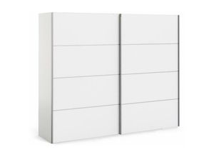 7433650647647 - Ebuy24 - Verona Schiebetürenschrank 2 Türen breite 242 cm höhe 201 cm weiß