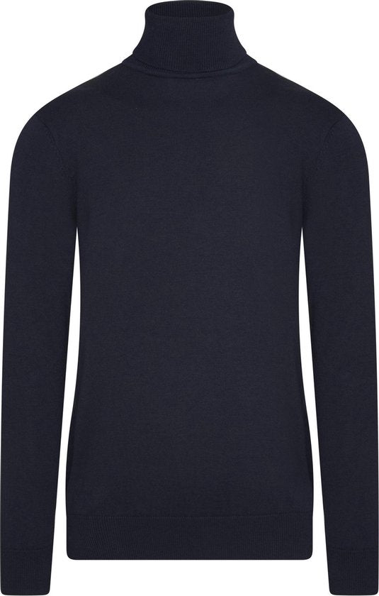 7435103070088 - Italia - Herren Pullover Rollkragenpullover Navy - Blau - Größe M