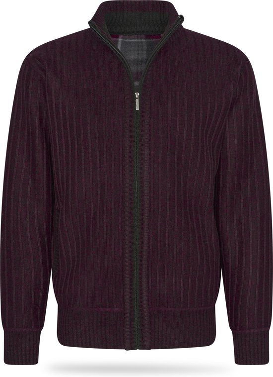 7435103113167 - Italia - Herrenweste Bounded Jacket Burgund - Rot - Größe L