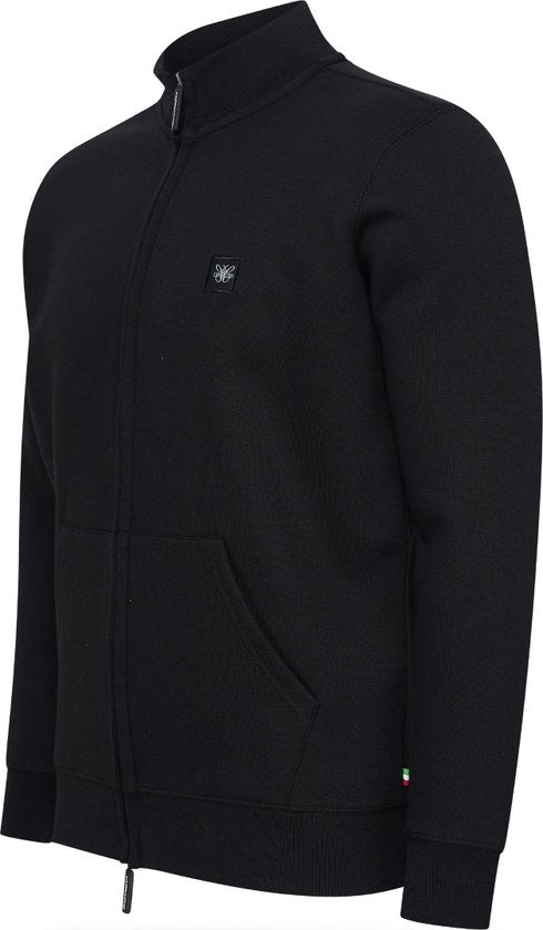 7435103128109 - Italia - Herren Pullover Fleece Zip Jack - Schwarz - Größe XL 7435103128109 - Italia - Herren Pullover Fleece Zip Jack - Schwarz - Größe XL