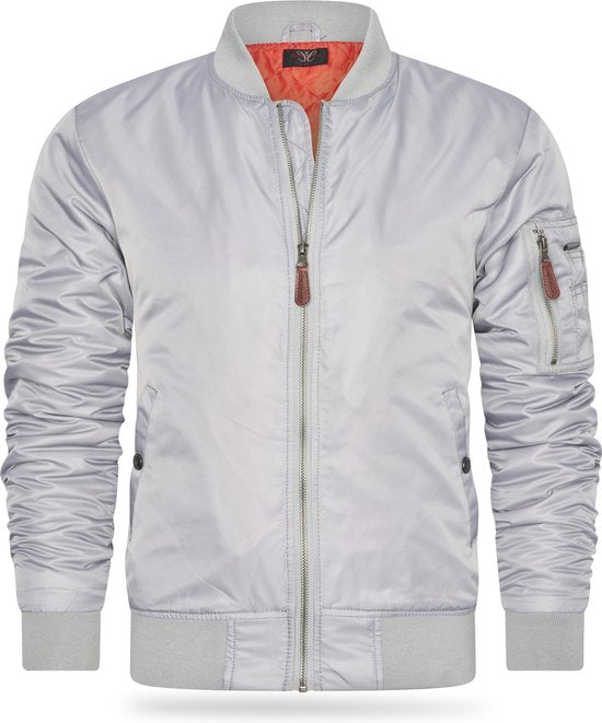 7435103151176 - Italia - Herren Sommer Navy Seal Jacke Grau - Grau - Größe XXL