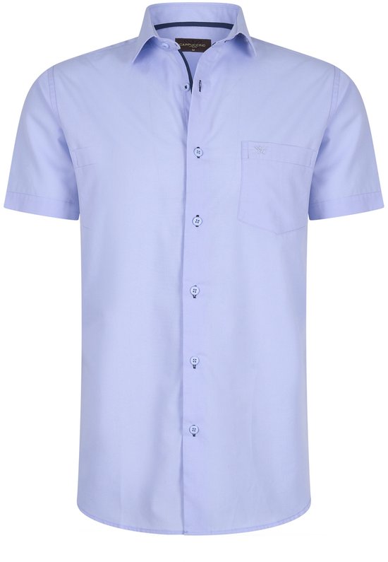 7435103193107 - Italia - Herrenhemden Kurzarm Palermo - Blau - Größe XL 7435103193107 - Italia - Herrenhemden Kurzarm Palermo - Blau - Größe XL
