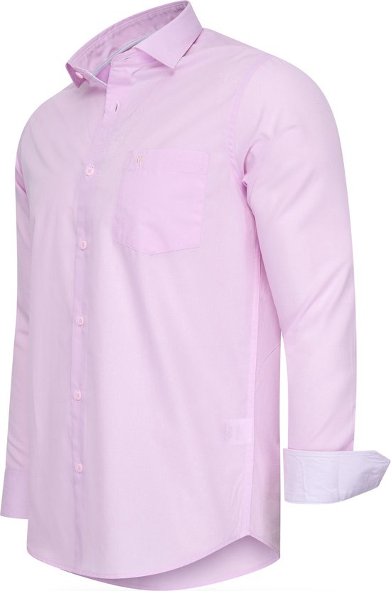 7435103197136 - Italia - Herren Uni Hemd - Rosa - Größe XXL 7435103197136 - Italia - Herren Uni Hemd - Rosa - Größe XXL