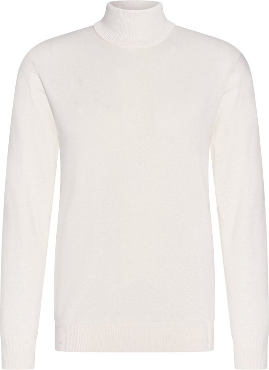 7435103228229 - Italia - Herren Pullover Rollkragenpullover Off White - Weiß - Größe XXL