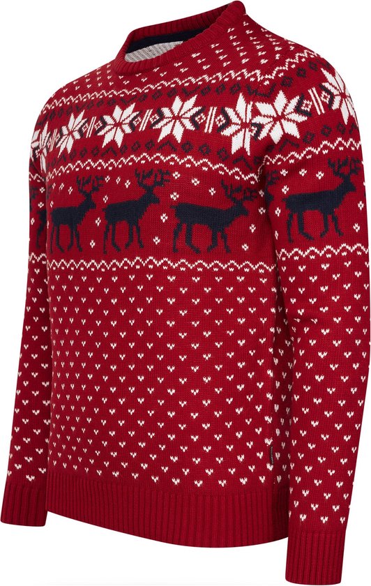 7435103295269 - Italia - Norwegerpullover für Herren - Rot - Größe XXL 7435103295269 - Italia - Norwegerpullover für Herren - Rot - Größe XXL