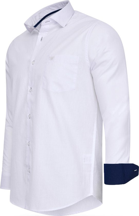 7435103327373 - Italia - Herren Stretch Hemd Milano - Weiß - Größe XL 7435103327373 - Italia - Herren Stretch Hemd Milano - Weiß - Größe XL