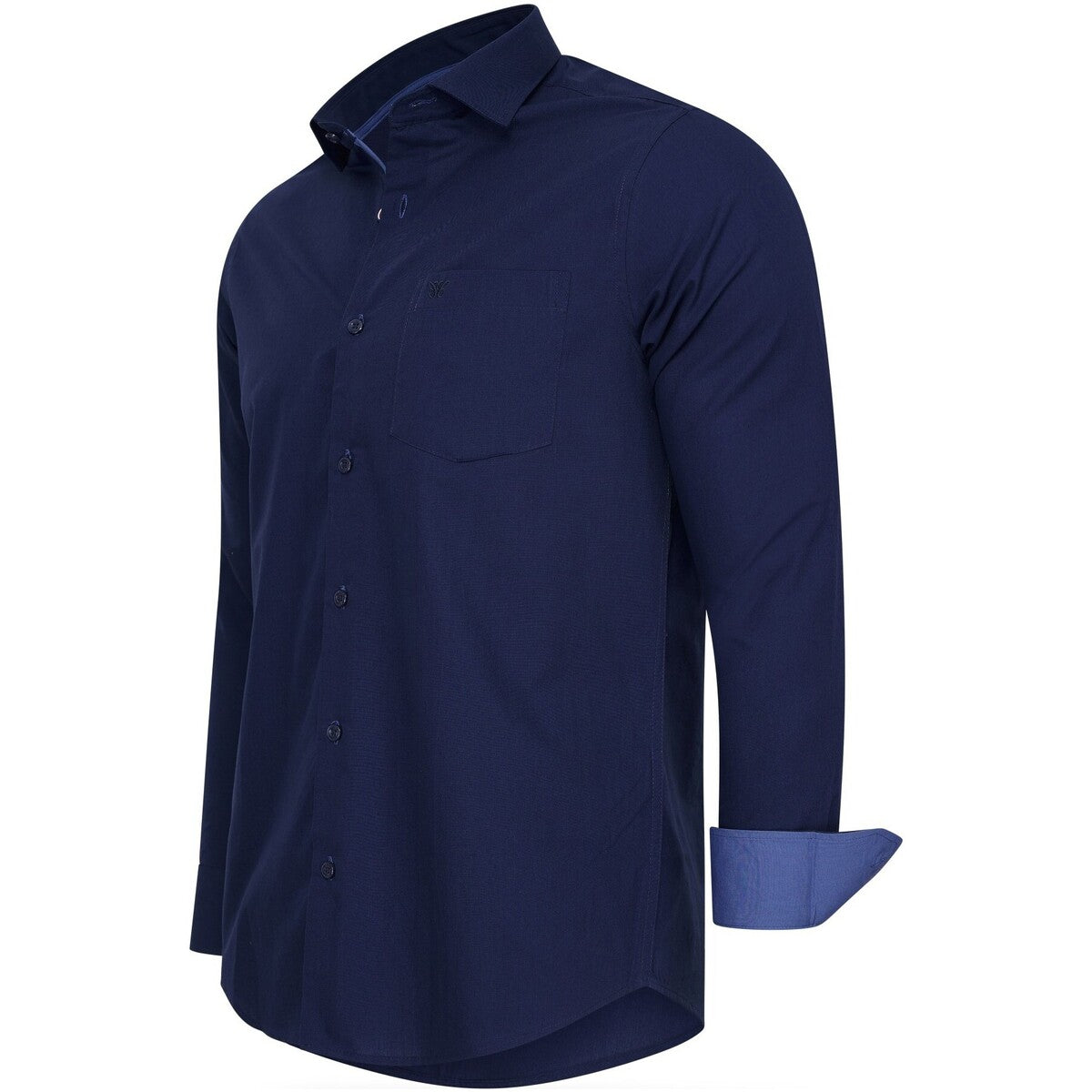 7435103339369 - - Herrenhemd Uni - navy - Größe XXL 7435103339369 - - Herrenhemd Uni - navy - Größe XXL