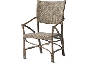 7435110816815 - Ebuy24 - Jester Sessel als Korbstuhl in natur Rattan braun - Braun