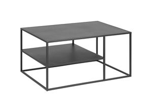 7435110917956 - Ebuy24 - Virame Couchtisch mit 1 Ablage Schwarz - Schwarz